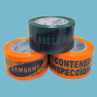 중국 상품 선박을 위한 주문을 받아서 만들어진 아크릴 접착성 다채로운 인쇄된 포장 테이프 협력 업체