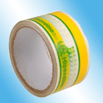중국 상품/화물 패킹을 위한 테이프를 견장을 다는 비독성 자동 접착 BOPP 폴리프로필렌 협력 업체