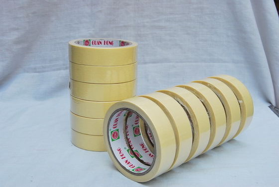 중국 노란 용해력이 있는 고무에 근거하는 착색된 보호 테이프 jumboo 목록, 80mic 140mic 협력 업체