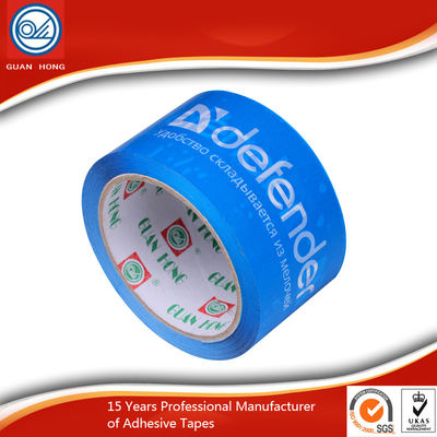 중국 인쇄된 포장 테이프 감압성 높은 접착제 ISO9001, ISO14001, SGS 협력 업체