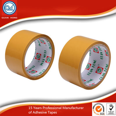 중국 48mm 강한 접착제 밀봉을 위한 저잡음 착색된 포장 테이프 협력 업체