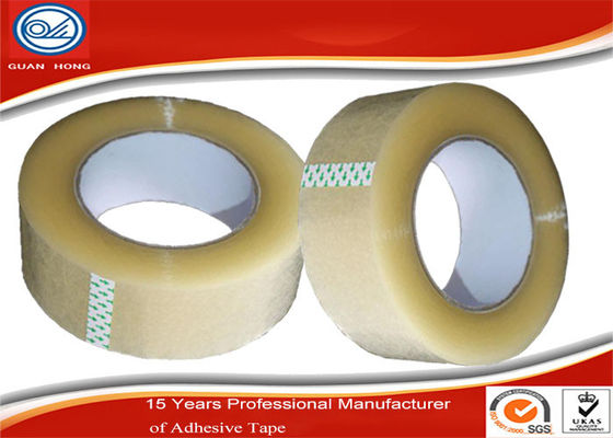 중국 50Mic 희끄무레한 투명한 포장 BOPP 자동 접착 테이프/BOPP 테이프 협력 업체