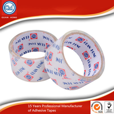 중국 회사를 위한 오래 견딘 인쇄된 포장 테이프 강한 접착성 주문 로고 협력 업체